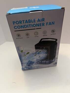F20 3-in-1 Multifunctional Portable Mini Air Conditioner Fan - Open box untested